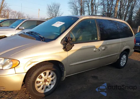 2001 Chrysler Town & Country Lx z USA, uszkodzony, nr VIN 2C8GP44391R230969